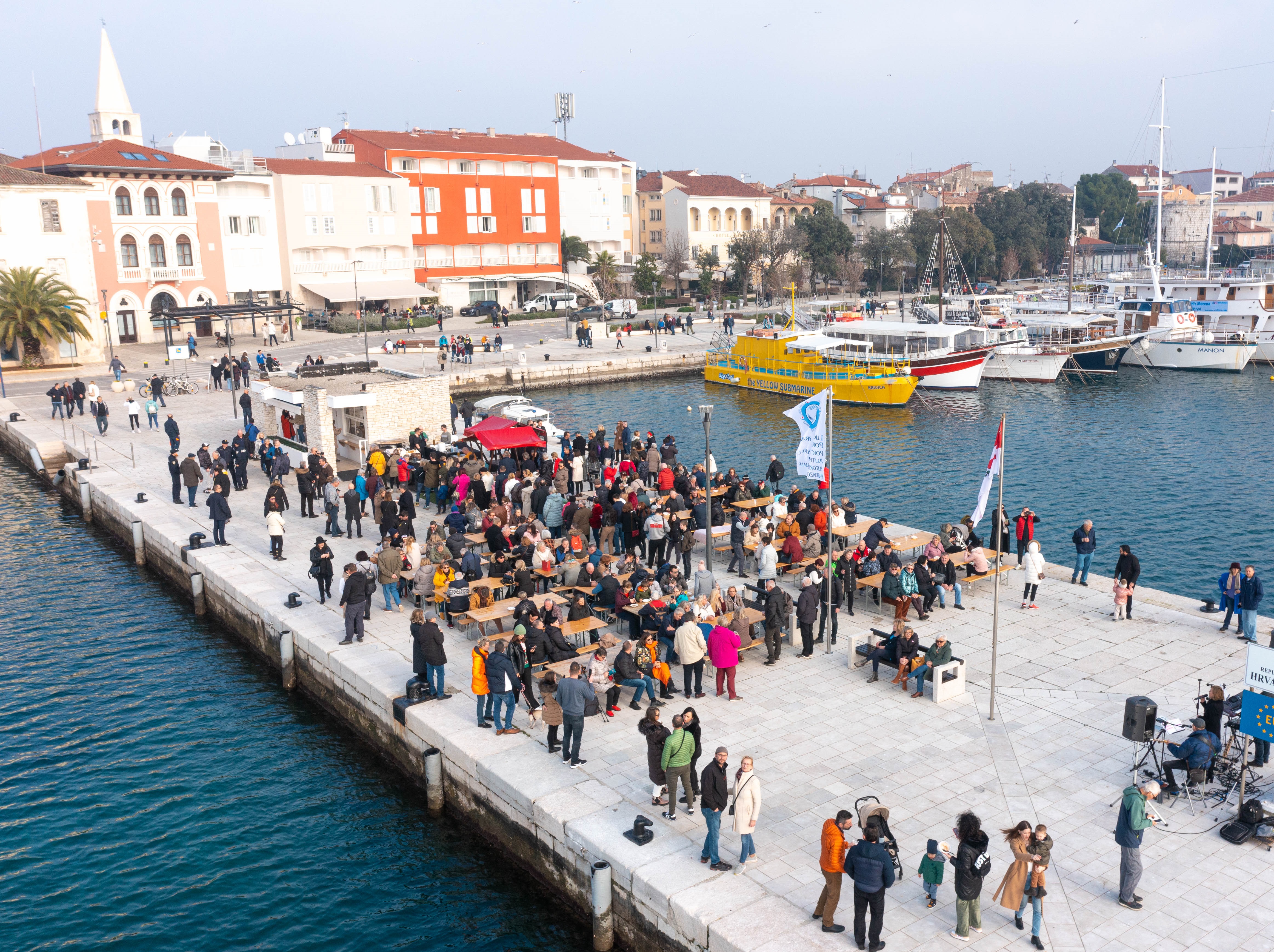 POREČ Carinski gat otvoren za javnost uz feštu i marendu za sve